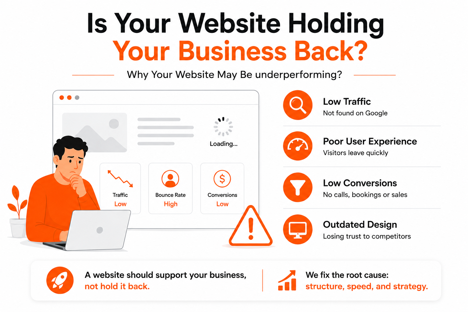 Why Your Website May Be underperforming - Creative Website Design Sydney