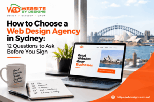 How to choose a web design agency in Sydney with questions to ask before you sign
