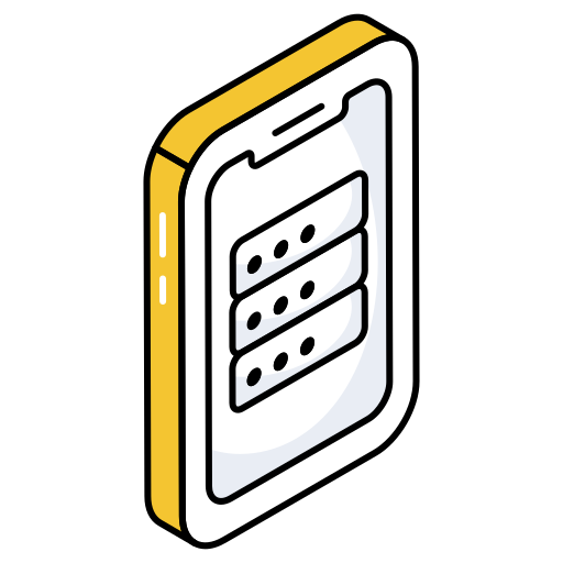 Mobile icon-websit by design