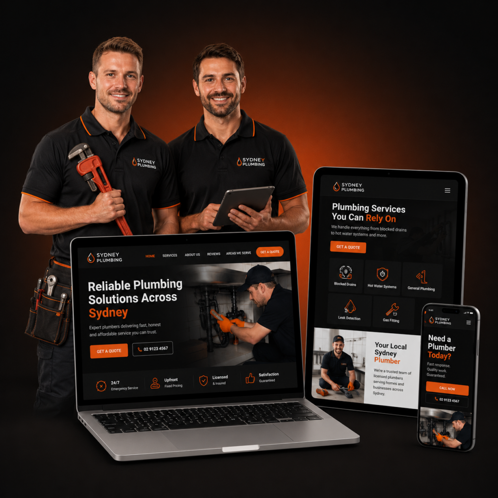 Website Design for Plumbers